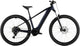 Cube Reaction Hybrid Performance 600 e-bike in Indigo Blue with sleek frame, Bosch motor, and modern design for versatile riding.