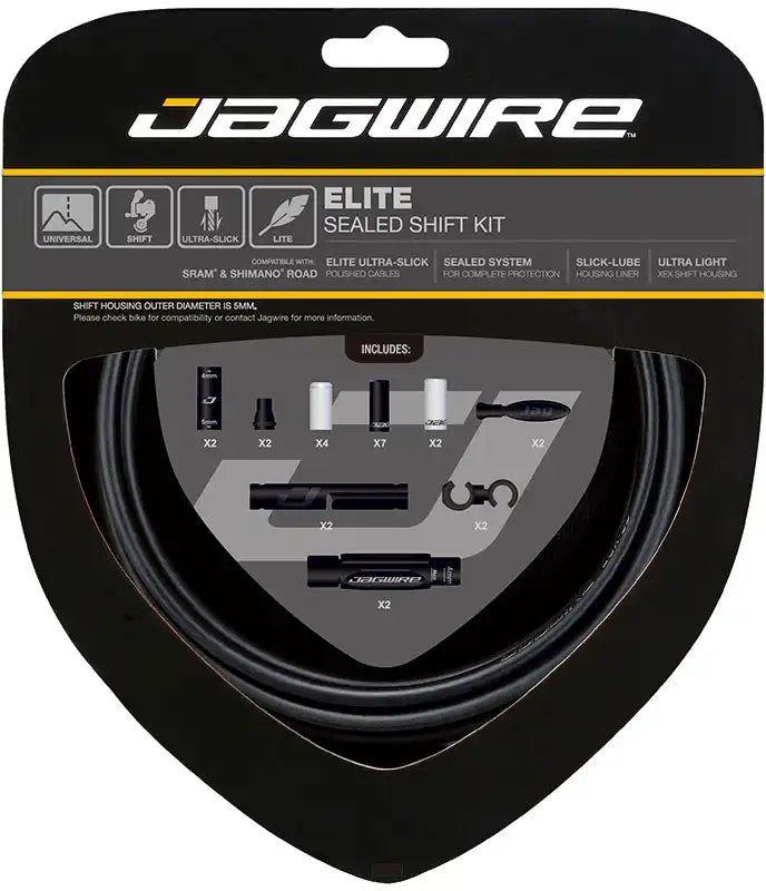 Jagwire Elite Sealed Gear Cable Kit - ABC Bikes