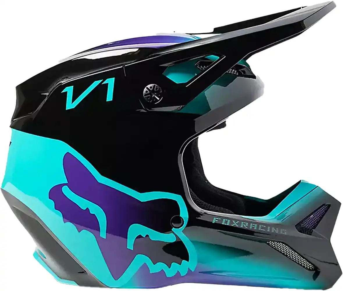 Fox V1 TOXSYK Youth Moto Helmet [product_colour] | ABC Bikes