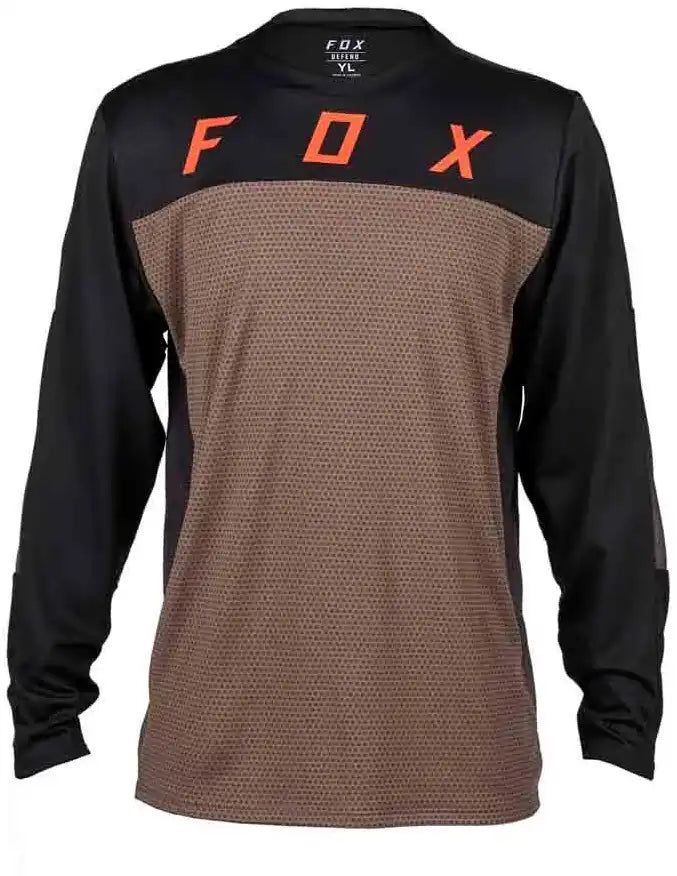 Fox Defend RACE Youth LS MTB Jersey - ABC Bikes