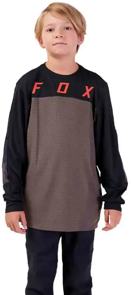 Fox Defend RACE Youth LS MTB Jersey - ABC Bikes