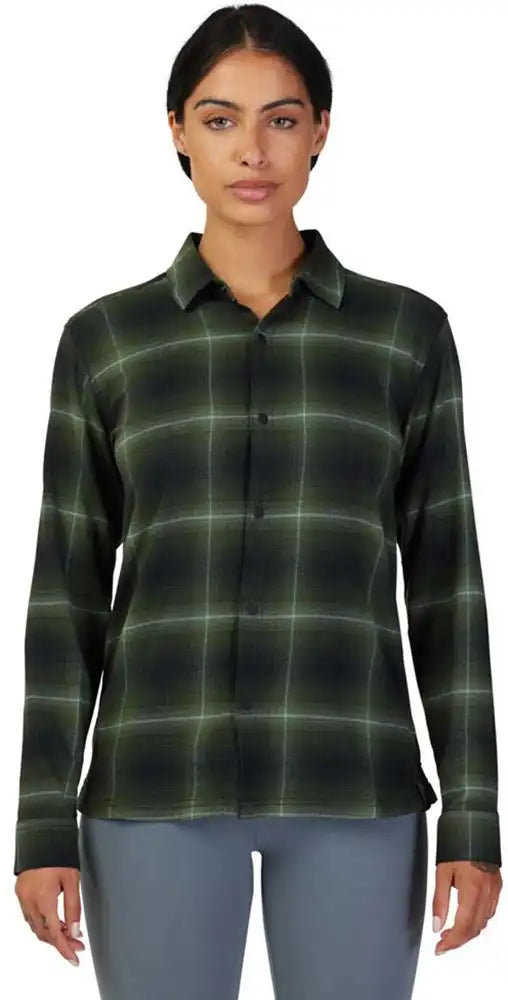 Fox Survivalist Stretch Womens LS Flannel Shirt - ABC Bikes