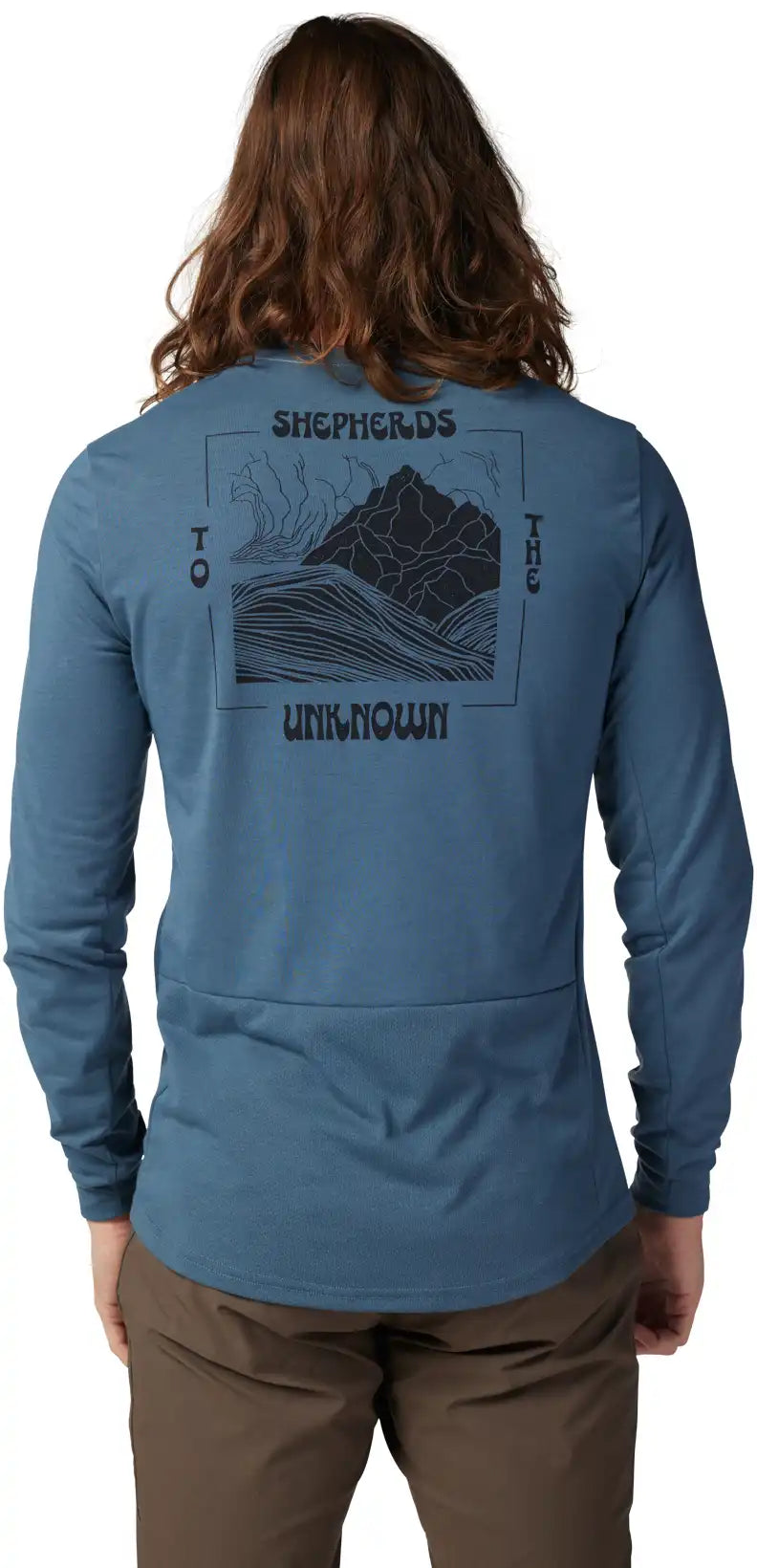 Fox Ranger DriRelease Shepherds LS Mens MTB Jersey - ABC Bikes