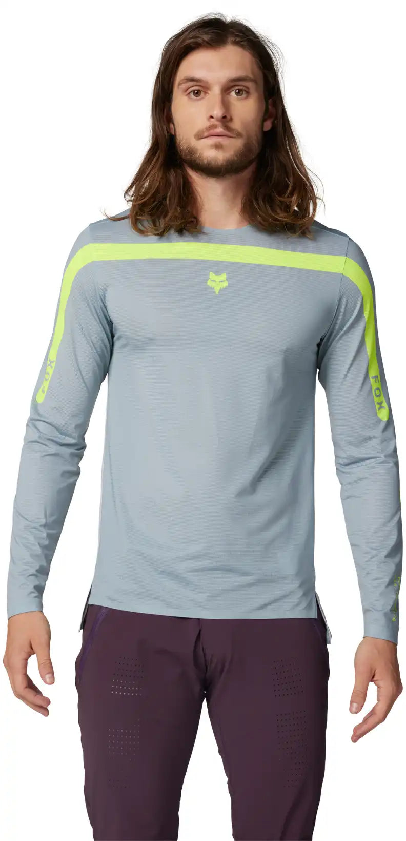 Fox Flexair Aviation LS Mens MTB Jersey - ABC Bikes