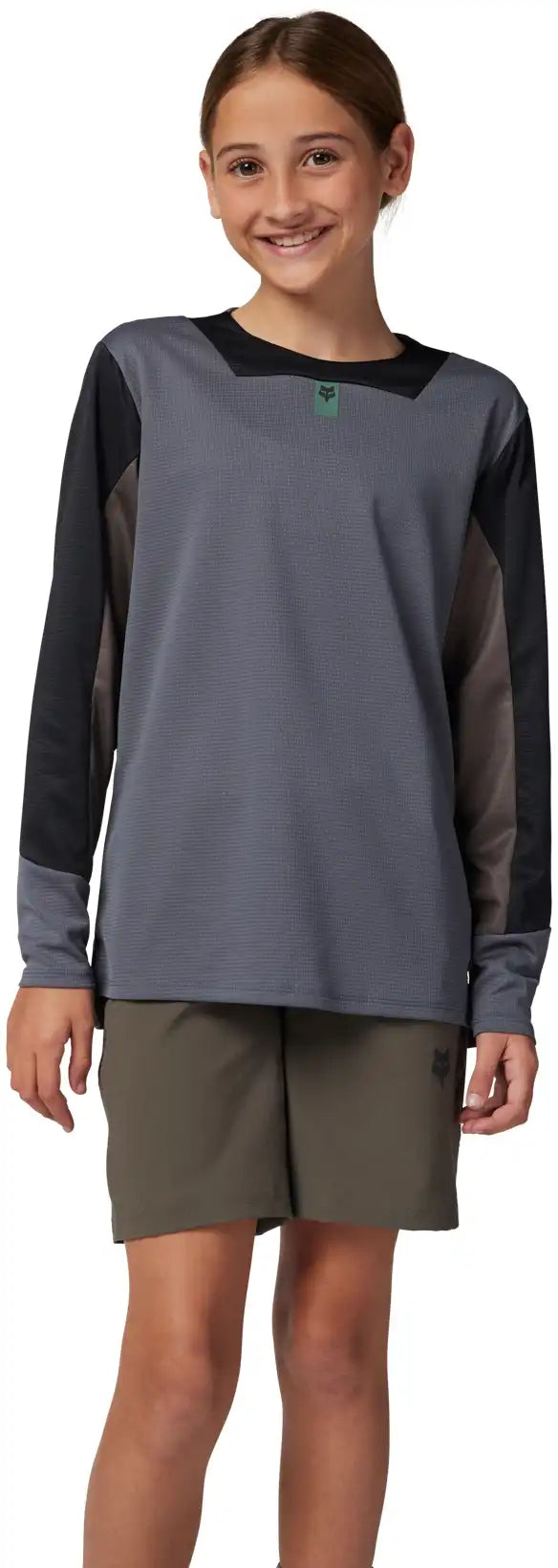 Fox Defend LS Youth MTB Jersey - ABC Bikes