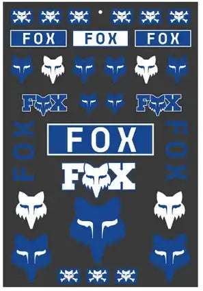 Fox Legacy Track Sticker Pack - ABC Bikes