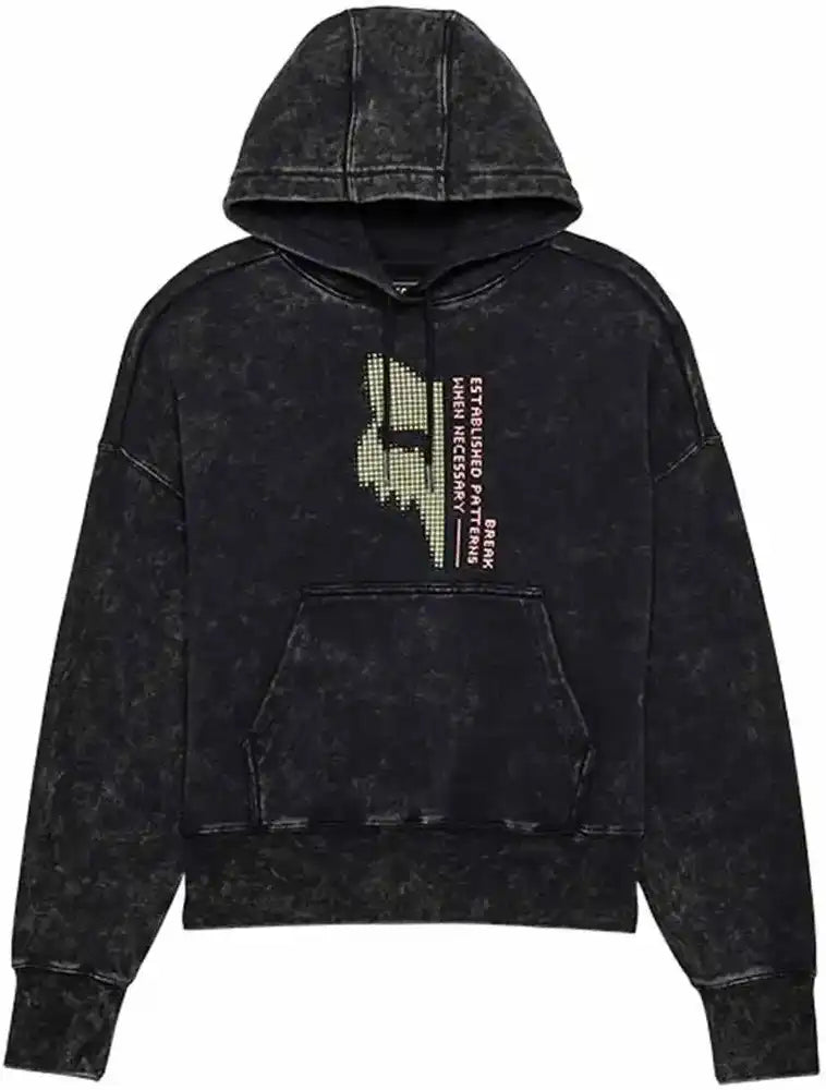 Fox Throttle Oversized Fleece Pullover Womens Hoodie - ABC Bikes