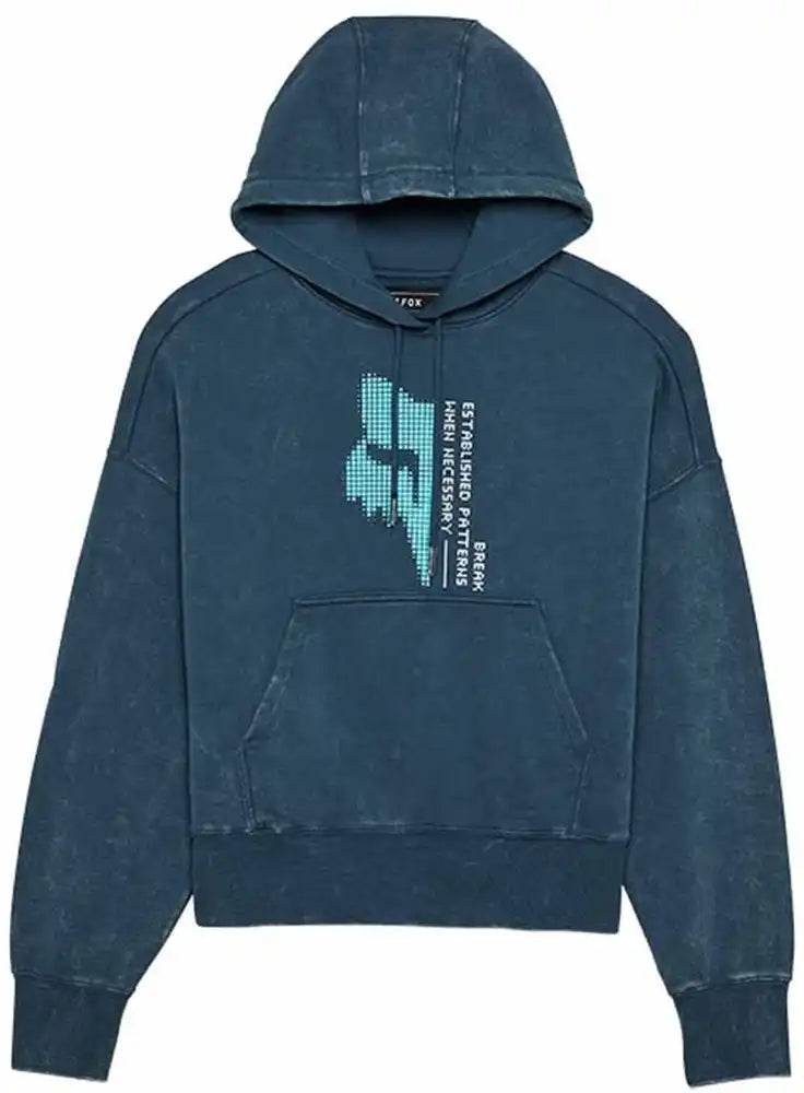 Fox Throttle Oversized Fleece Pullover Womens Hoodie - ABC Bikes