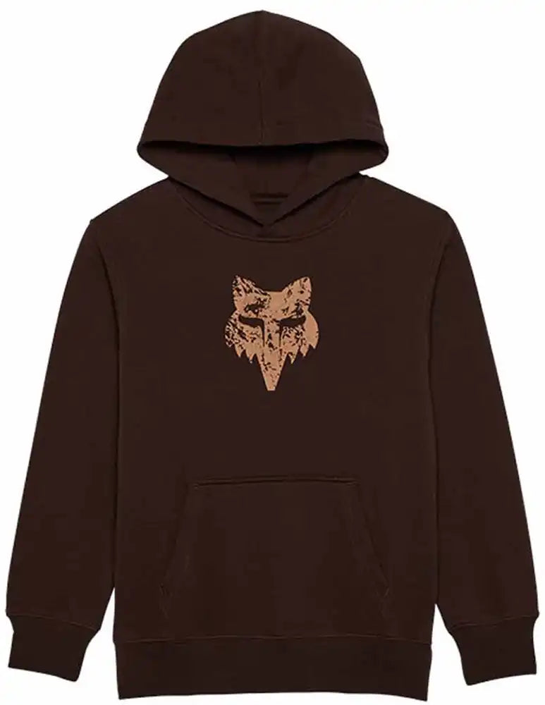 Fox The World Fleece Pullover Youth Hoodie - ABC Bikes