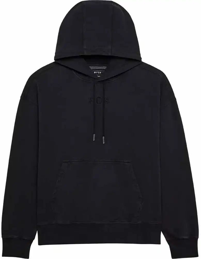 Fox Wordmark Oversized Fleece Pullover Mens Hoodie - ABC Bikes