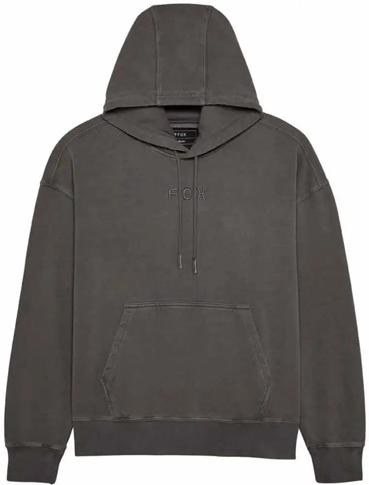 Fox Wordmark Oversized Fleece Pullover Mens Hoodie - ABC Bikes