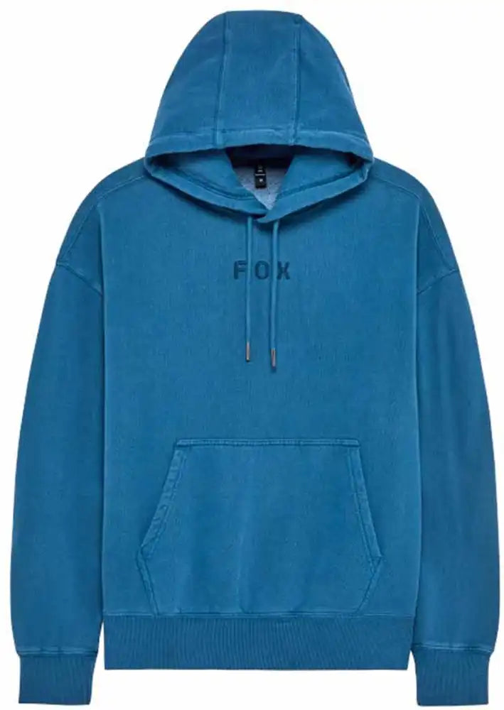 Fox Wordmark Oversized Fleece Pullover Mens Hoodie - ABC Bikes