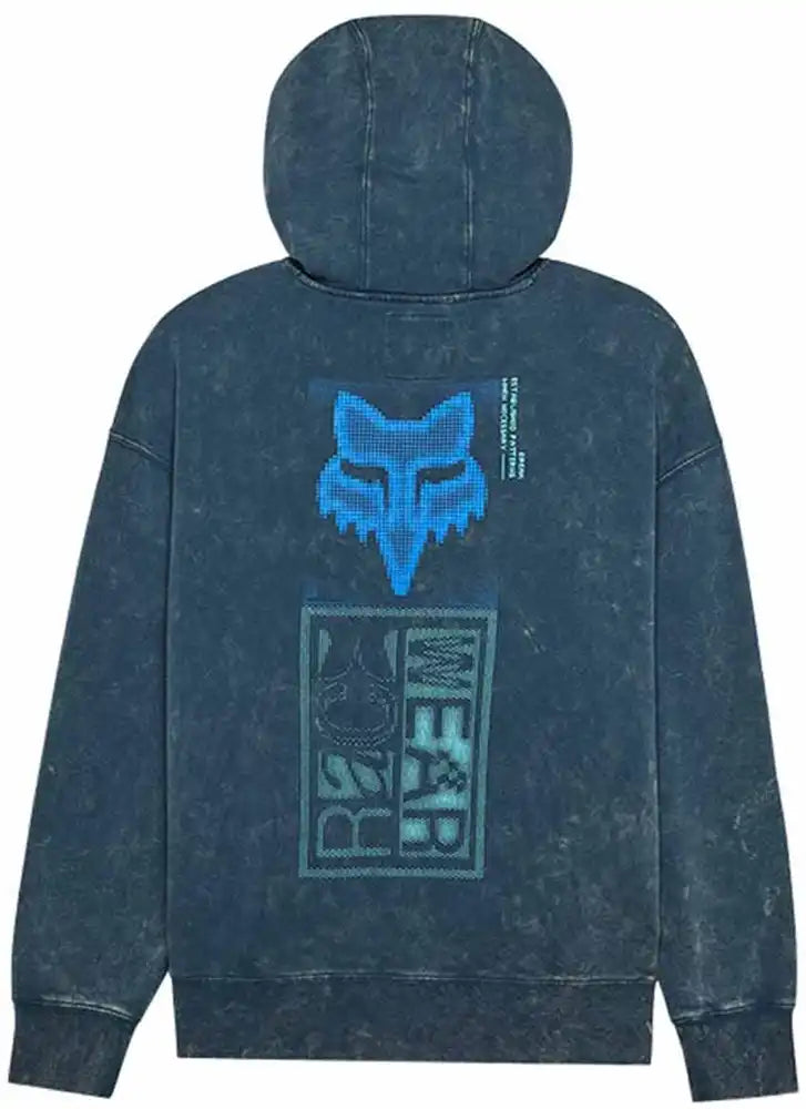 Fox Throttle Oversized Fleece Pullover Mens Hoodie - ABC Bikes