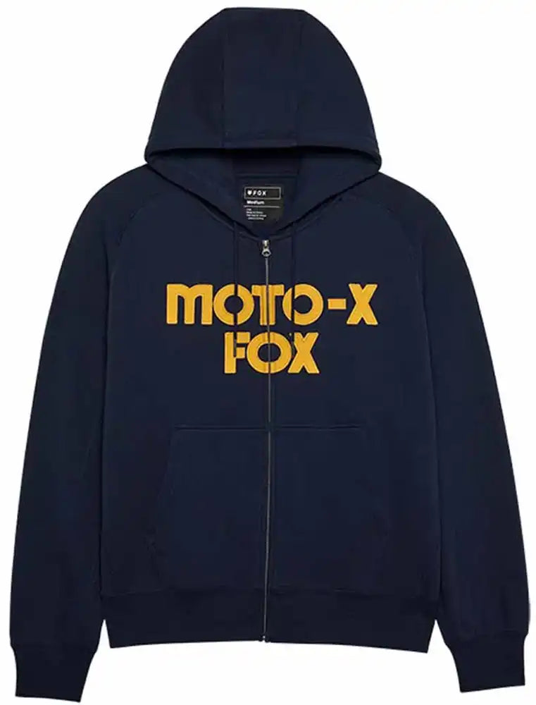 Fox Moto-X Oversized Fleece Zip Mens Hoodie - ABC Bikes