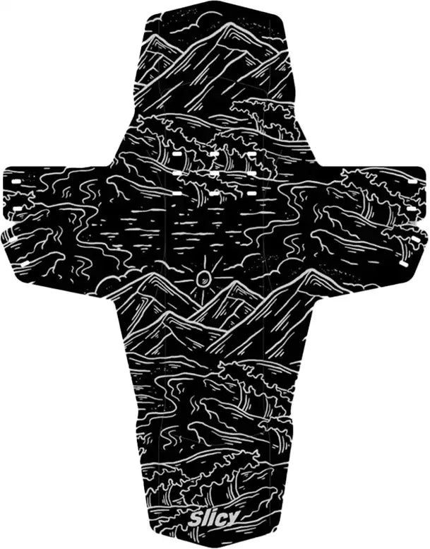 Slicy MTB Long Front Mudguard - ABC Bikes