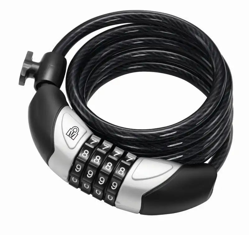 Magnum Coil 8mm Combination Lock - ABC Bikes