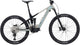 Liv 2024 Intrigue X Advanced E+ Elite 3 dual suspension mountain bike in shoreline color, with sleek frame and advanced suspension system.