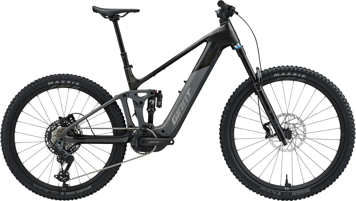 2027 Giant Trance Advanced E+ 1 Carbon/Tactical Grey - side view