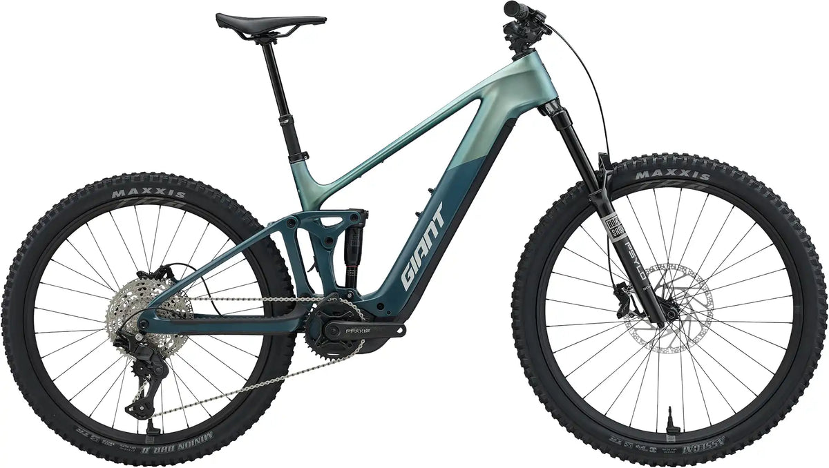 2027 Giant Trance Advanced E+ 2 Fanatic Teal/Deep Lake - side view