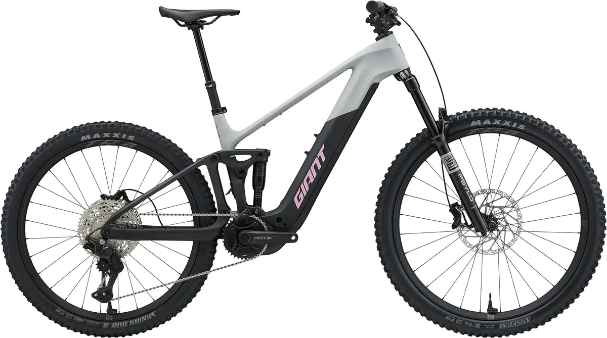 2027 Giant Trance Advanced E+ 2 Moon Dust/Carbon - side view