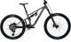Gray and black Merida One Sixty 700 dual suspension mountain bike with sturdy frame and front and rear shock absorbers.