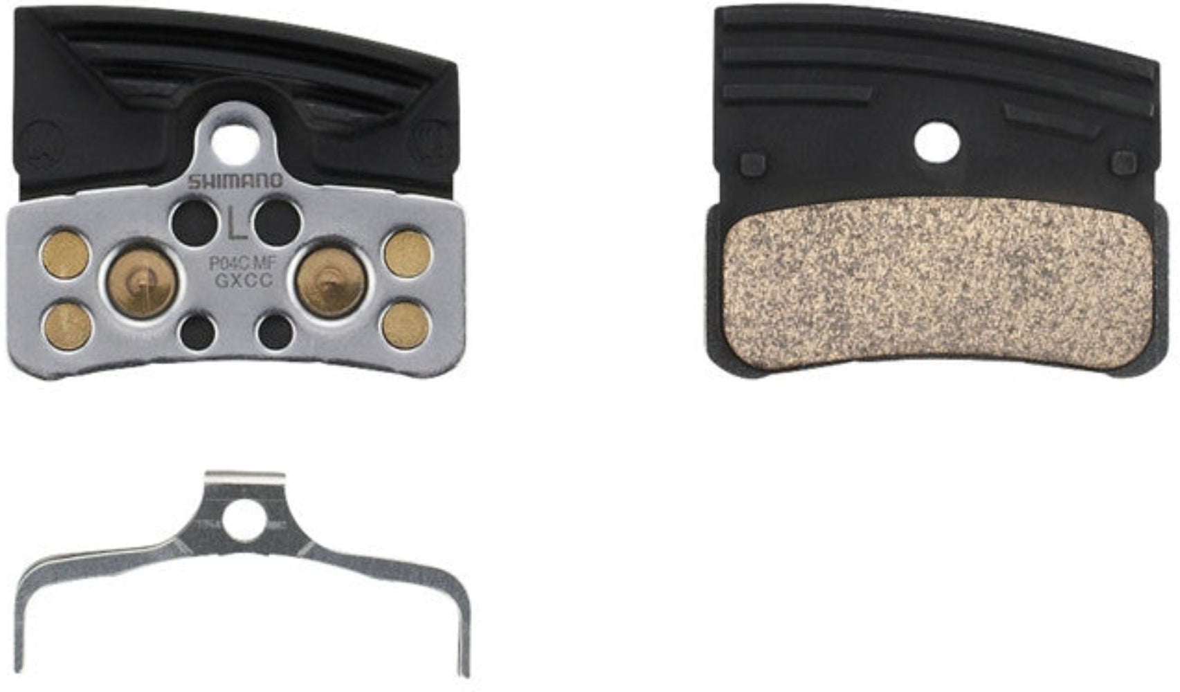 Shimano P04C Metal w/Fin Disc Brake Pads - ABC Bikes