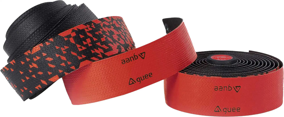 Guee SL Dual Handlebar Tape in red, bicycle accessories with dual-layer cushioning for comfortable grip on road bike handlebars