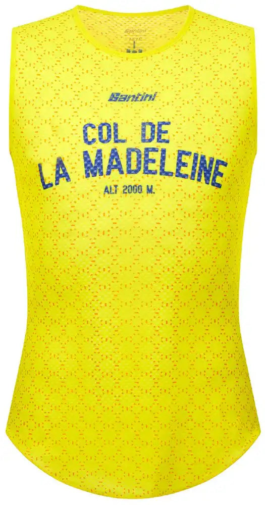 Santini TDF Col de la Madeleine Stage SL Mens Baselayer