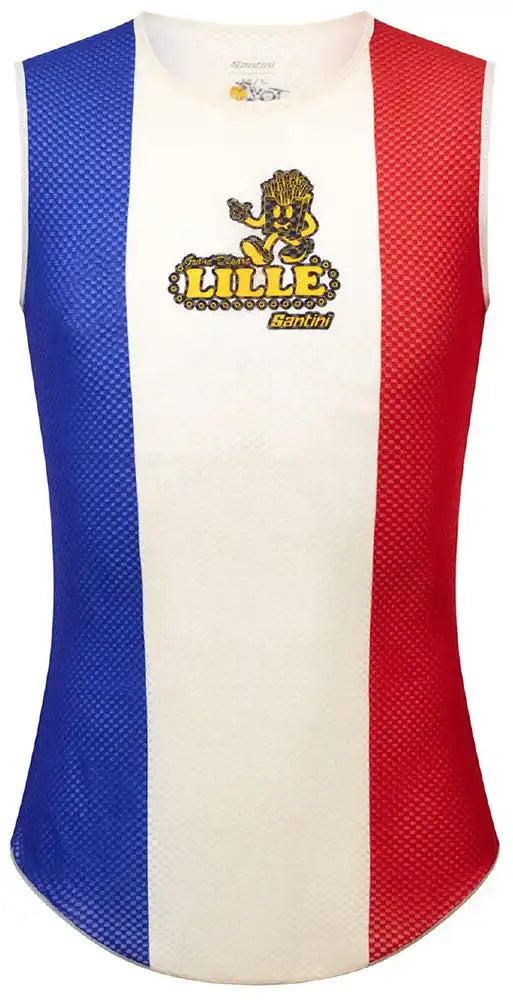 Santini TDF Grand Depart Lille SL Mens Baselayer