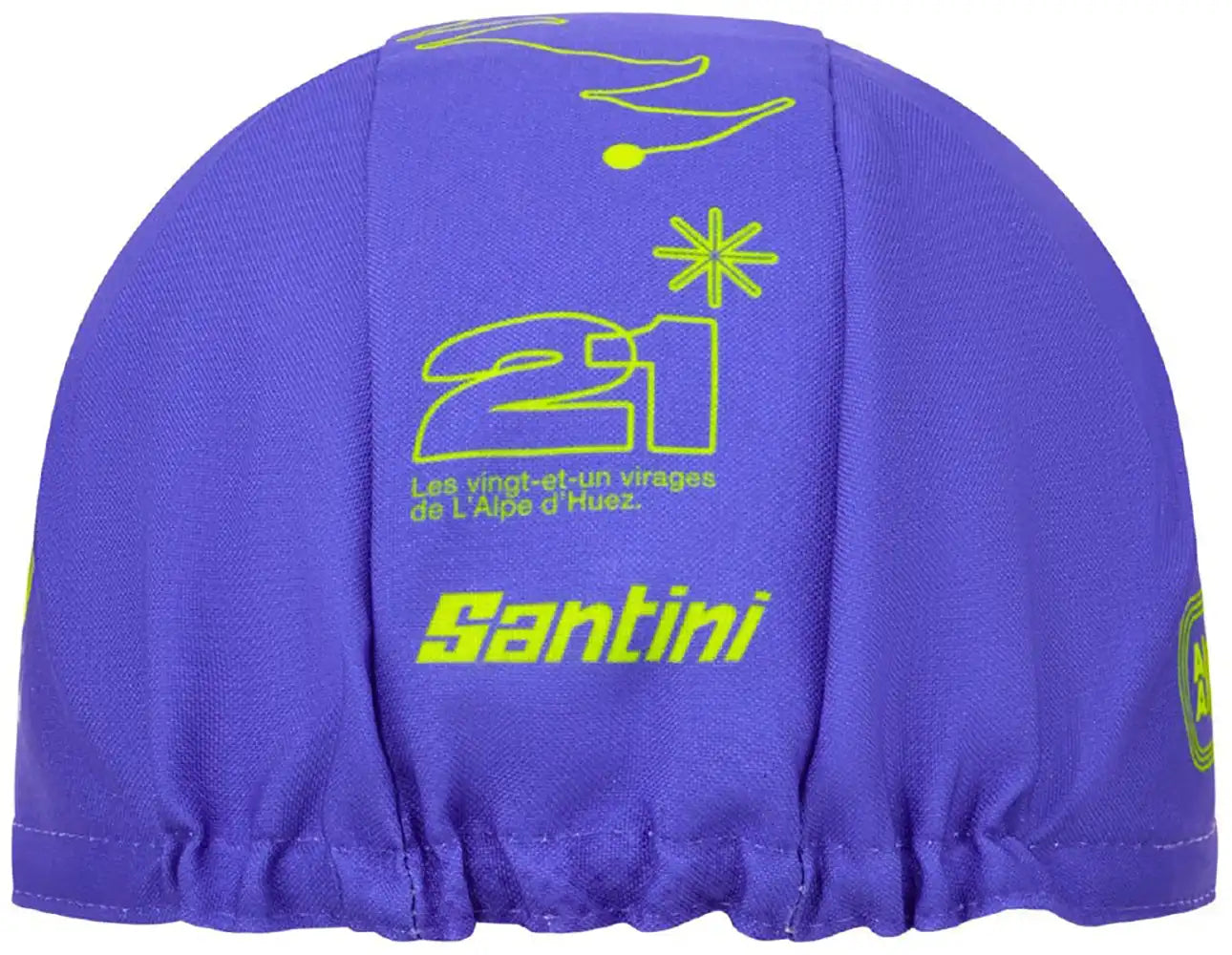 Santini TDF Alpe d'Huez Stage Cycling Cap