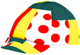 Santini TDF Combo Leaders men's cycling cap featuring a colorful design and lightweight fabric, ideal for cycling enthusiasts.