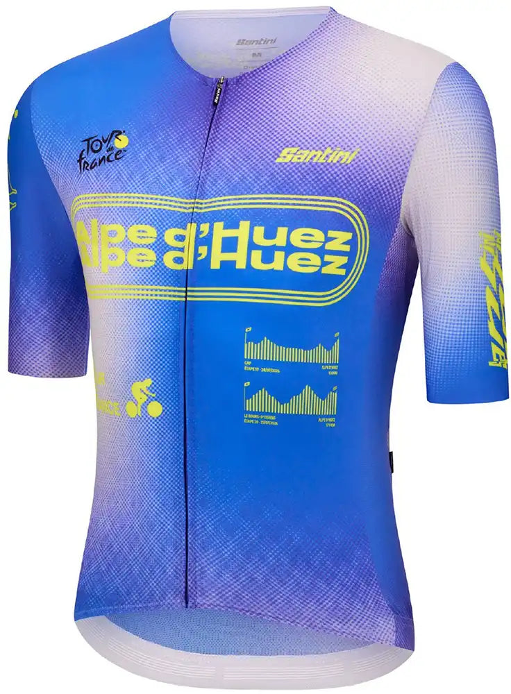 Santini TDF Alpe d'Huez Stage SS Mens Jersey