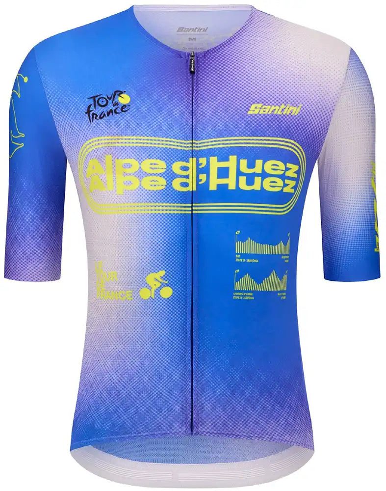 Santini TDF Alpe d'Huez Stage SS Mens Jersey