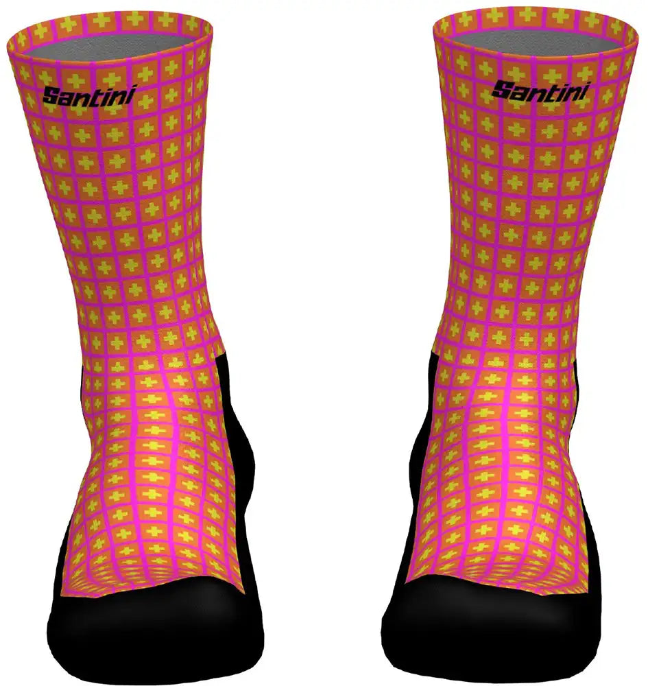 Santini TDFF Grand Depart Suisse Womens Socks