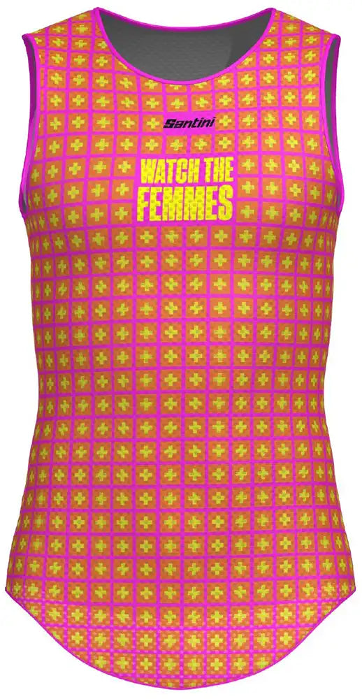 Santini TDFF Grand Depart Suisse SL Womens Baselayer