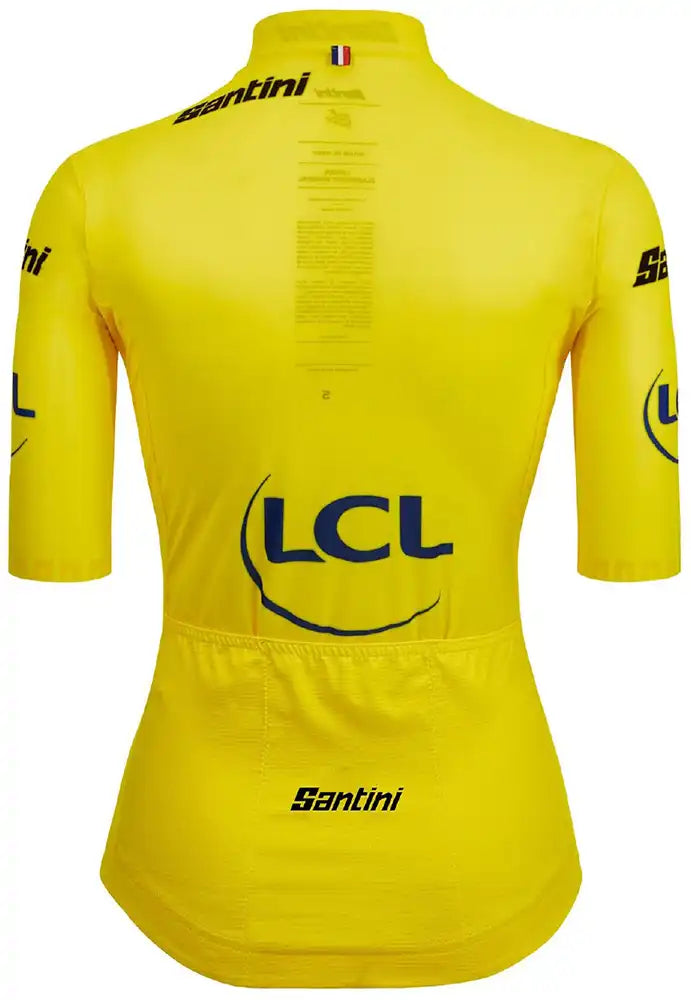 Santini TDFF Leaders SS Womens Jersey