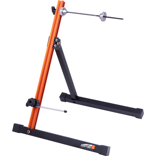 Super B TB-PF27 Home Mechanic Wheel Truing Stand folded