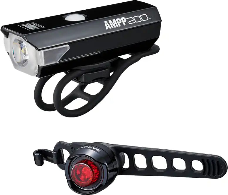 Cateye AMPP 200 Orb Recharge USB Lightset