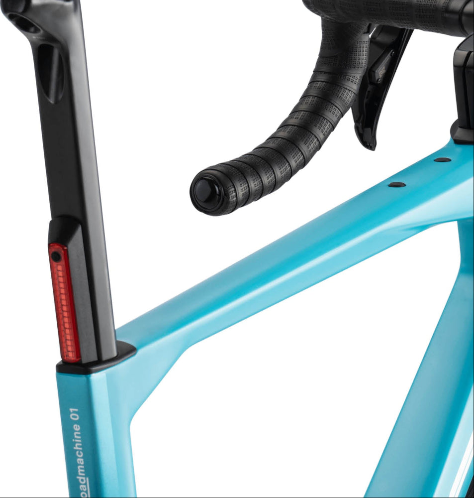BMC Integrated 25 Rear Light for accessories, showing the compact, sleek design with LED illumination and mounting hardware.