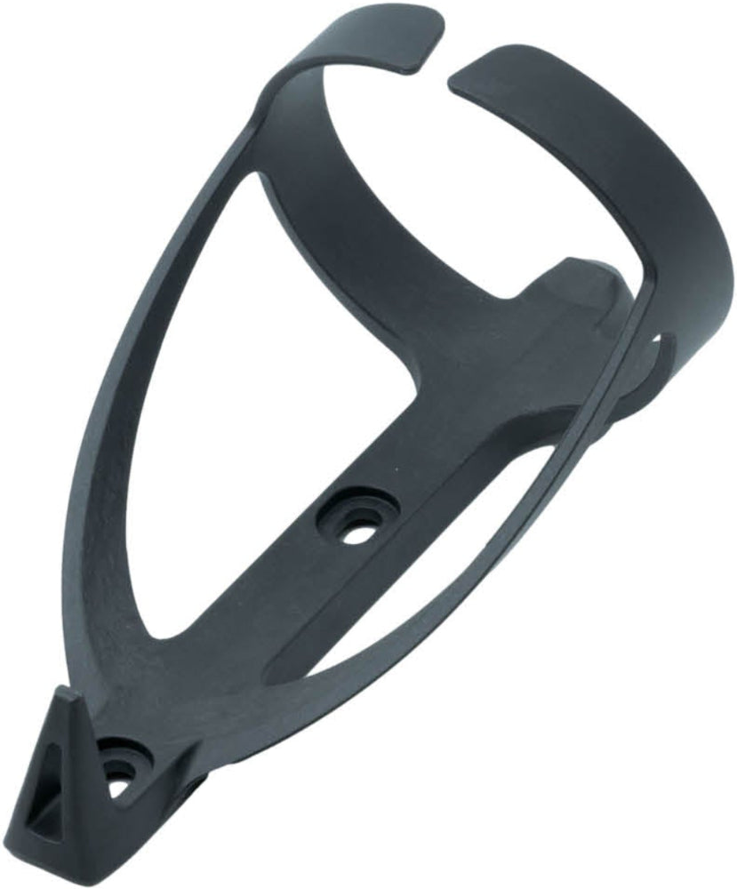 BMC Roadmachine Carbon Bottle Cage mounted on bicycle frame, lightweight cycling accessory for holding water bottles.
