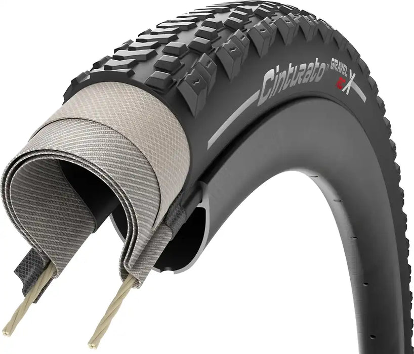 Pirelli Cinturato Gravel RC X TLR Tubeless Folding Gravel Tyre - ABC Bikes