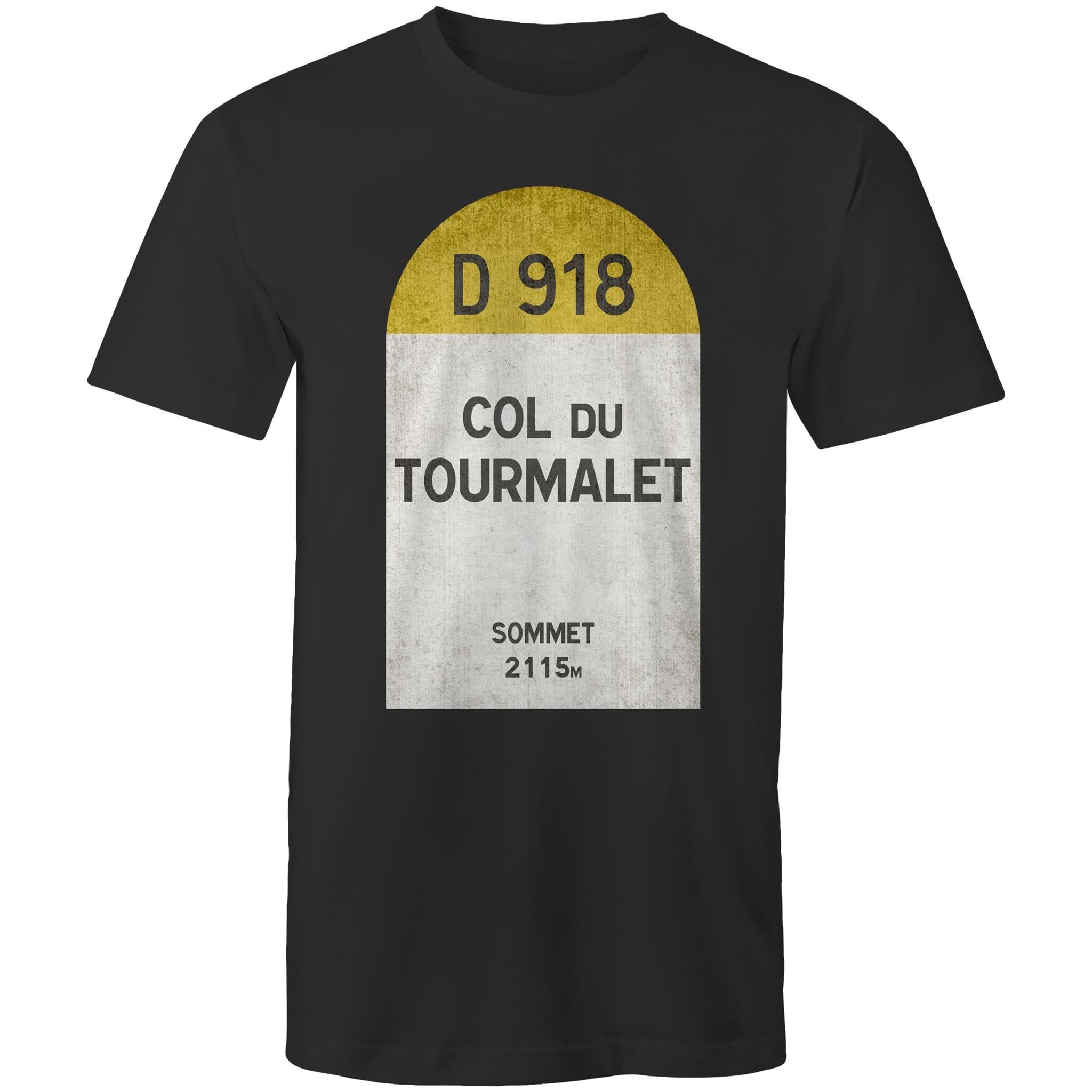 Col du Tourmalet Summit Mens SS T-Shirt - ABC Bikes