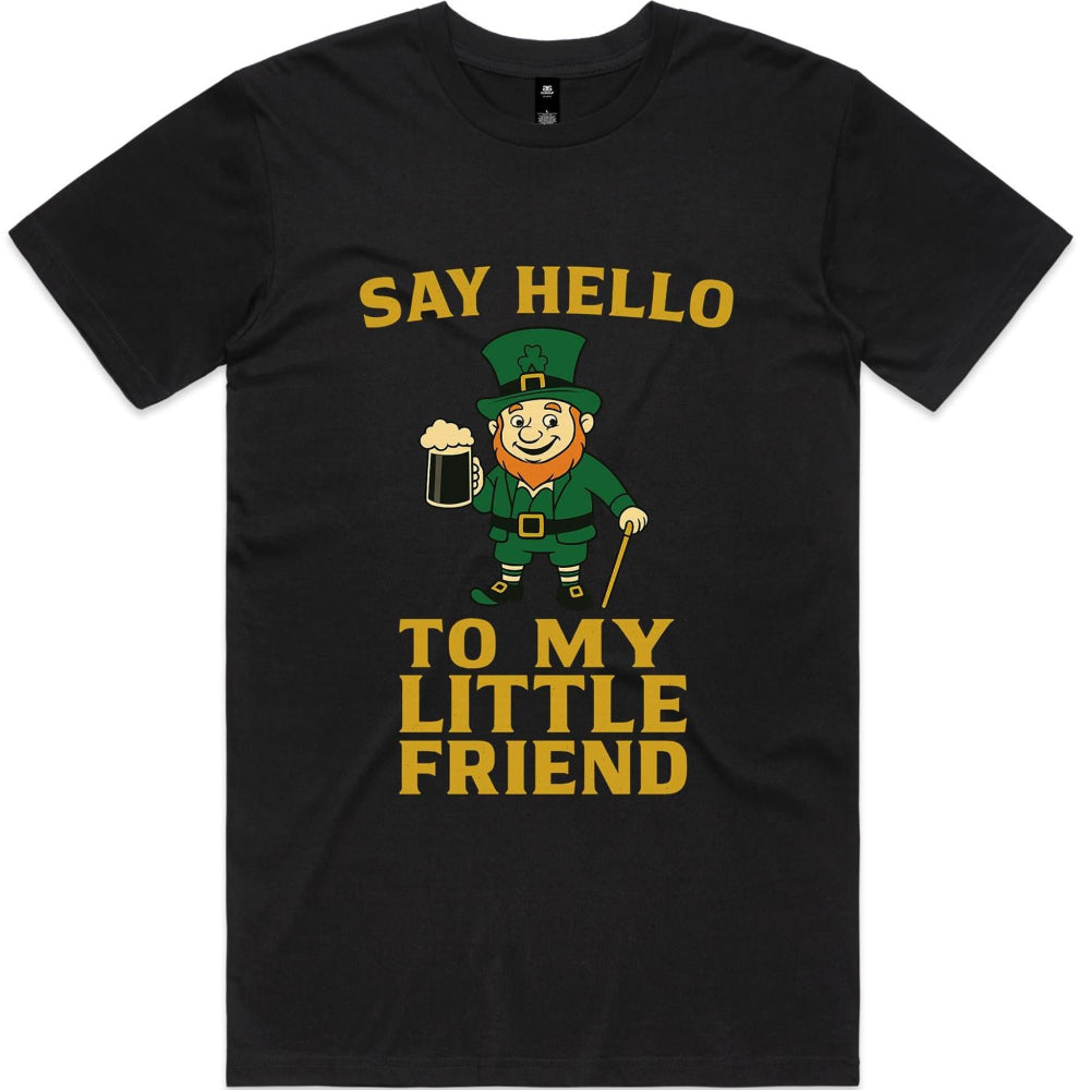 Say Hello To My Little Friend Mens SS T-Shirt [product_colour] | ABC Bikes