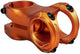Orange FUNN Nixie MTB stem, 50mm length, bike handlebar parts for mountain biking, with a sleek and durable design.