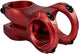 Red FUNN Nixie MTB stem, 50mm length, bike parts component with a sleek design for mountain bike handlebars.