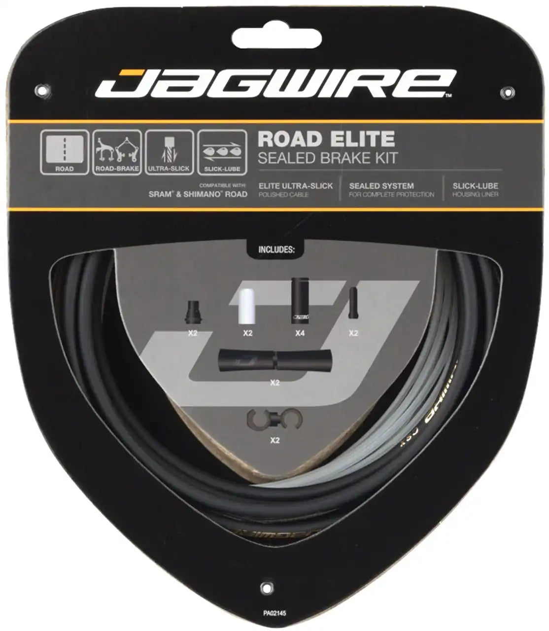 Jagwire Elite Sealed Road Brake Cable Kit - ABC Bikes