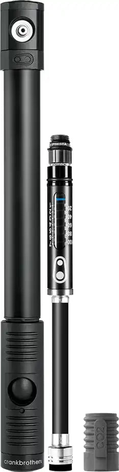 Crankbrothers Klic HP Gauge + Co2 Hand Pump - ABC Bikes