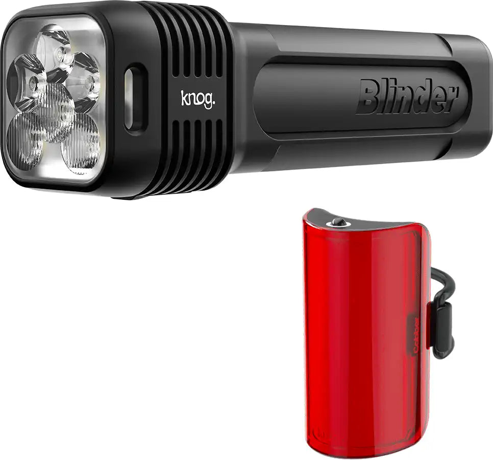 Knog Blinder 1300 / Mid Cobber 170 USB Lightset - ABC Bikes