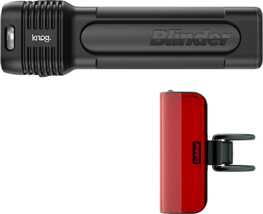 Knog Blinder 1300 / Mid Cobber 170 USB Lightset - ABC Bikes