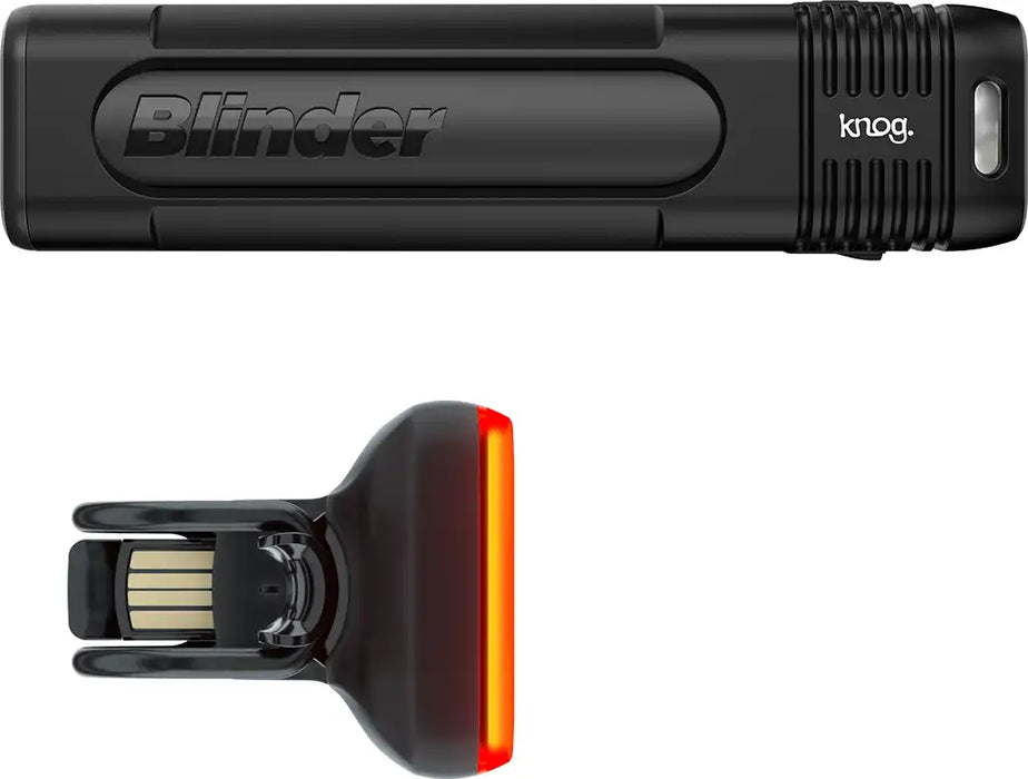 Knog Blinder 600 / Square 100 USB Lightset - ABC Bikes